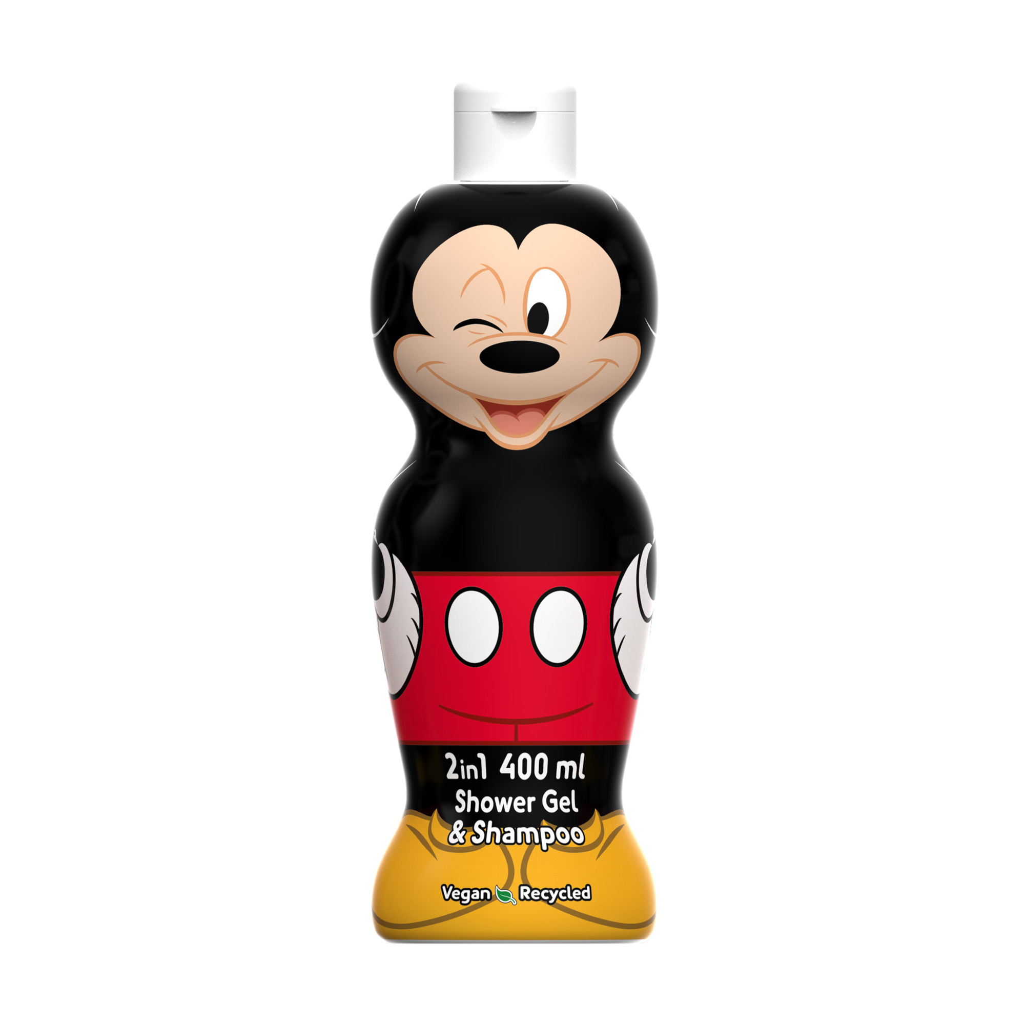 Дитячий шампунь-гель 2 в 1 для волосся та тіла Air-Val International Disney Mickey Mouse 2 In 1 1D, 400 мл